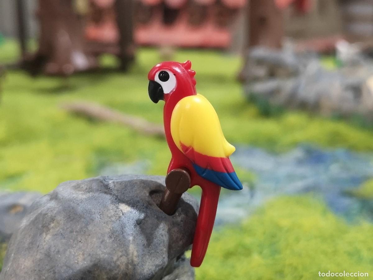 Playmobil: Playmobil loro guacamayo animales piratas medieval castillo ram
