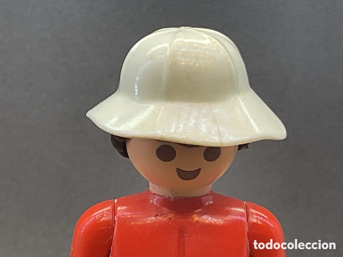 Playmobil: ACCESORIO PLAYMOBIL. GORRA / CASCO BLANCO. TEMATICA SALACOT, TURISTA, VIAJERO, SAFARI, ETC