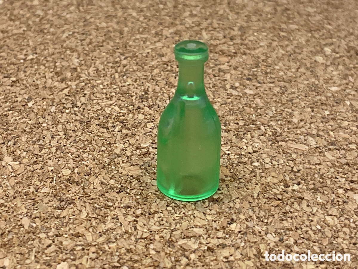Playmobil: ACCESORIO PLAYMOBIL . BOTELLITA DE PERFUME, FRASCO COLOR VERDE