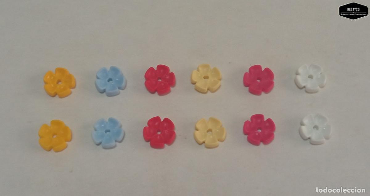 Playmobil: Playmobil - Lote Flores 12 unidades - 6 colores diferentes
