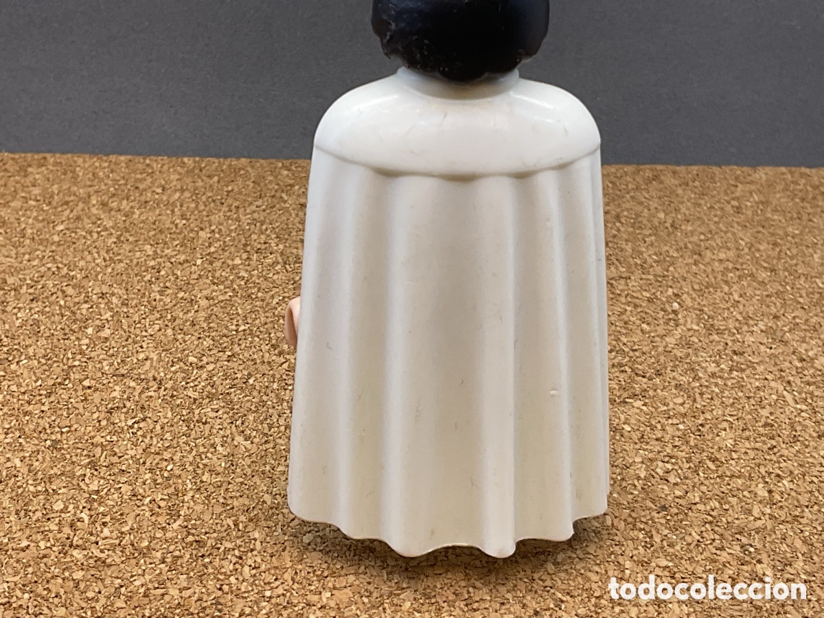 Playmobil: ACCESORIO PLAYMOBIL. CAPA BLANCA LARGA.