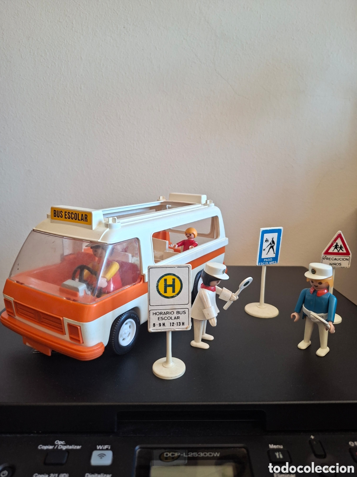 Playmobil: Play/Famobil Vintage - Bus Escolar 1977