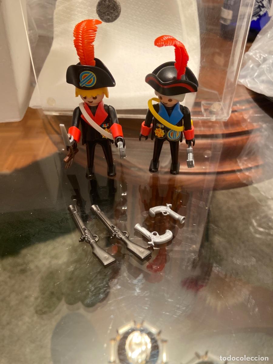 Playmobil: Playmobil 2 ingleses o franceses primera &eacute;poca Vintage