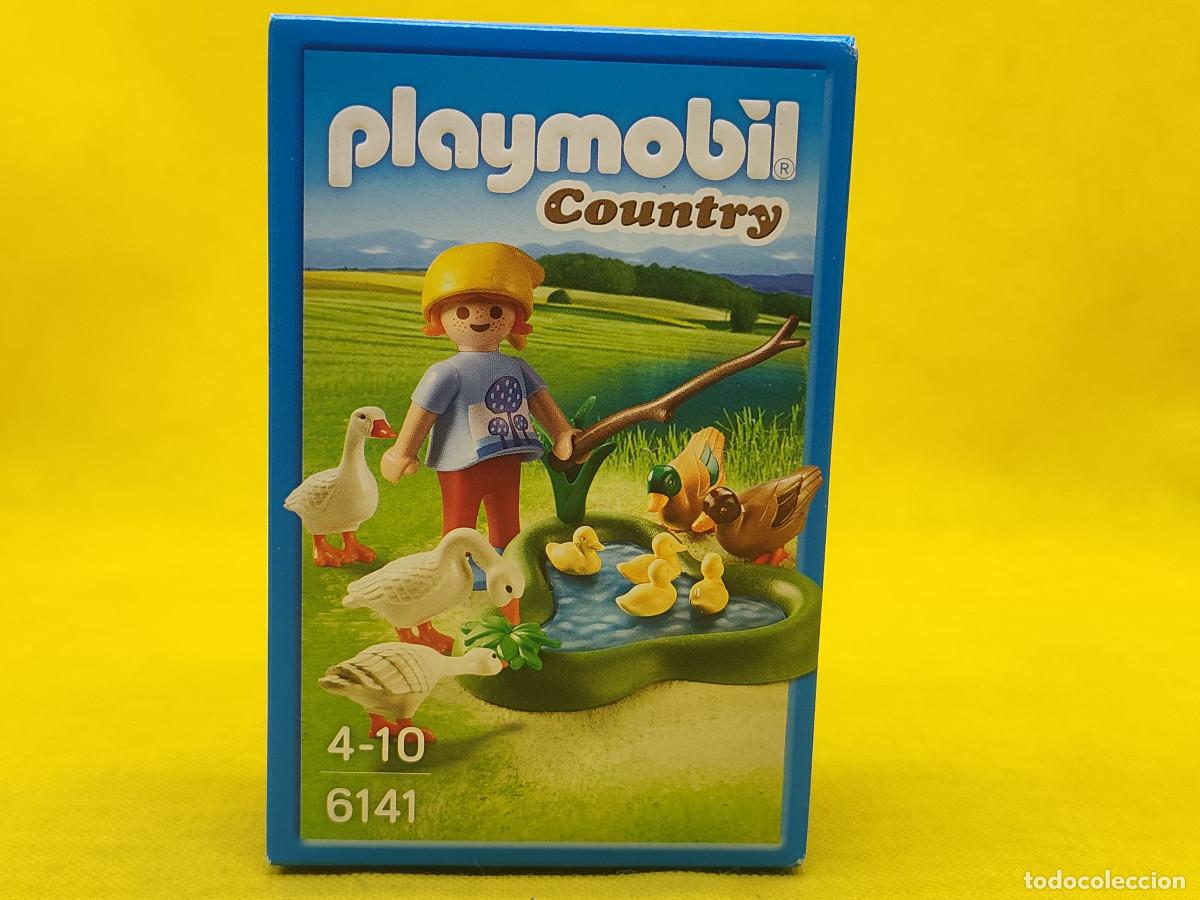 Playmobil: Playmobil Ni&ntilde;a con ocas y patos REF 6141