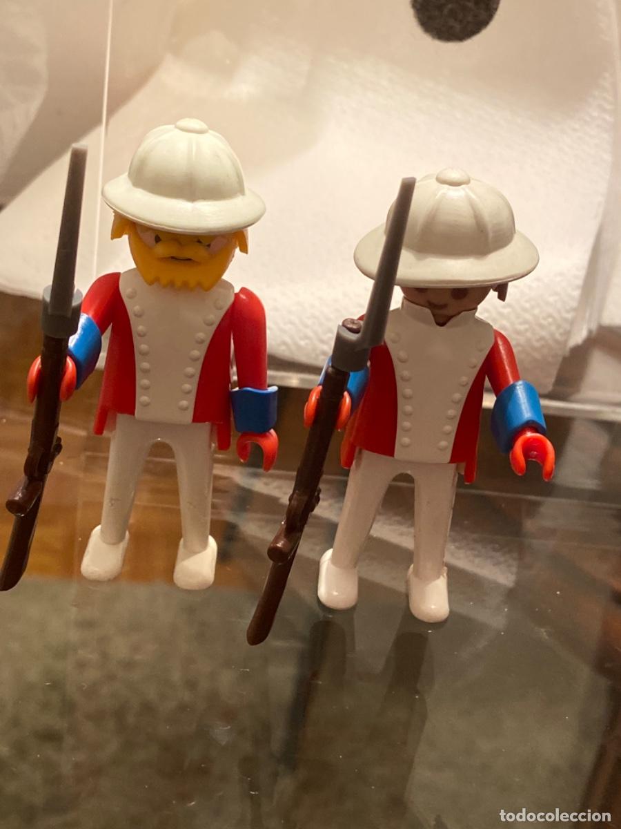 Playmobil: Playmobil 2 Soldados Ingleses Vintage