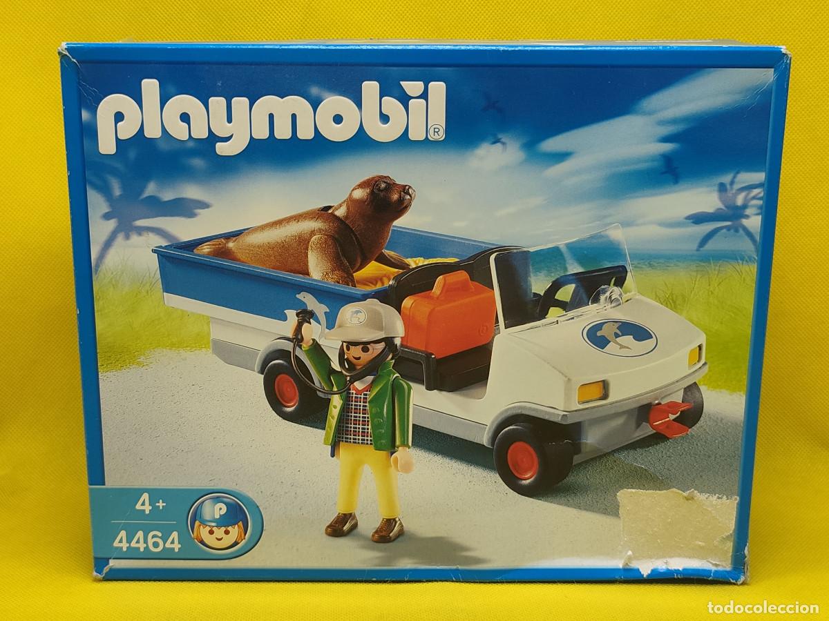Playmobil: Playmobil Veh&iacute;culo de transporte veterinario de animales marinos REF 4464