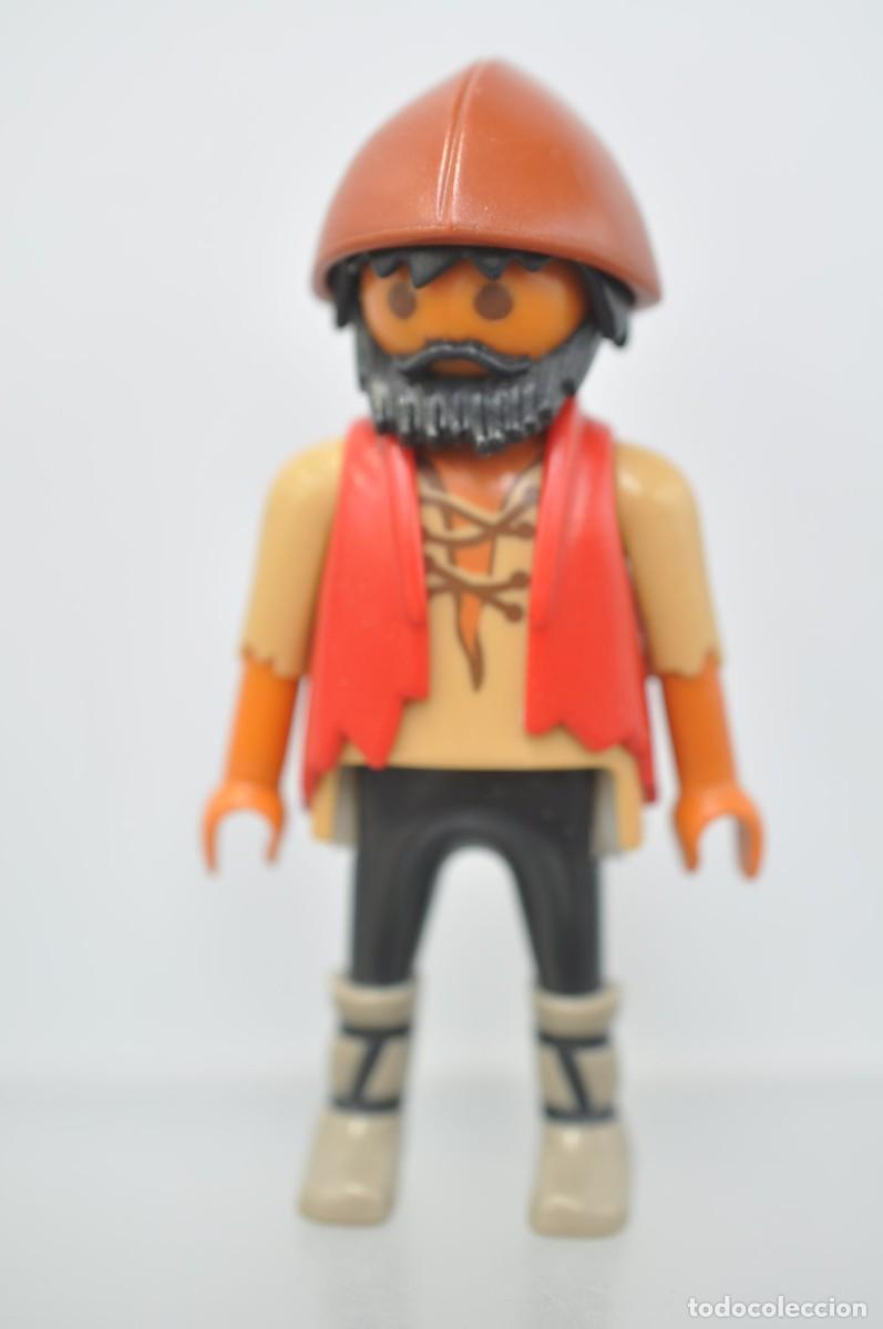 Playmobil: WSK109 Playmobil, figura hombre, medieval carro paja