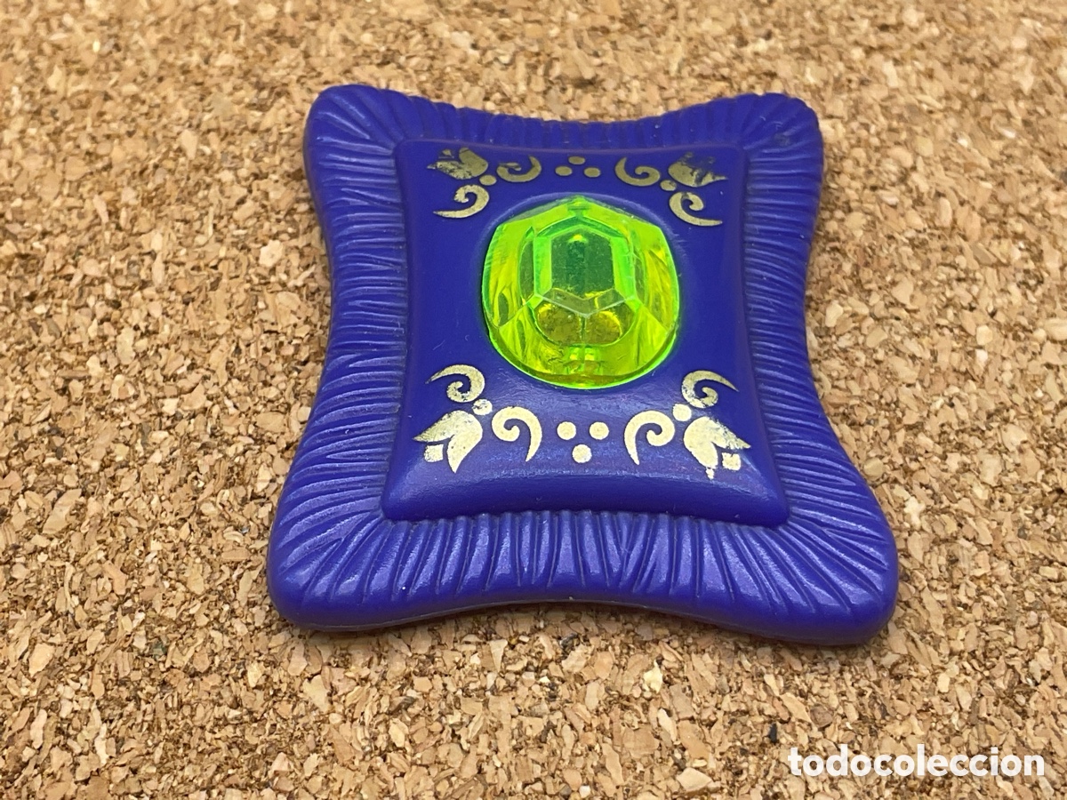 Playmobil: ACCESORIO PLAYMOBIL. COJIN AZUL CON PIEDRA PRECIOSA.