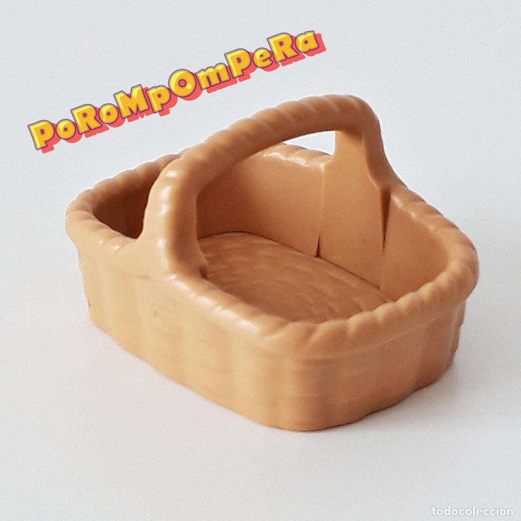 Playmobil: PLAYMOBIL cesto beige terraza 4239 4765 canasta mimbre N3