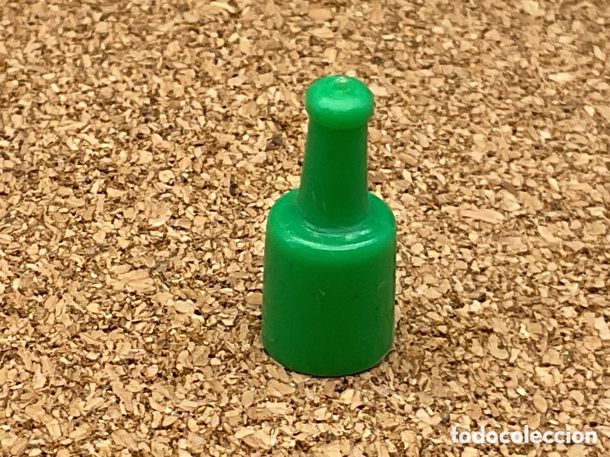 Playmobil: ACCESORIO PLAYMOBIL . BOTELLA VERDE PEQUE&Ntilde;A.