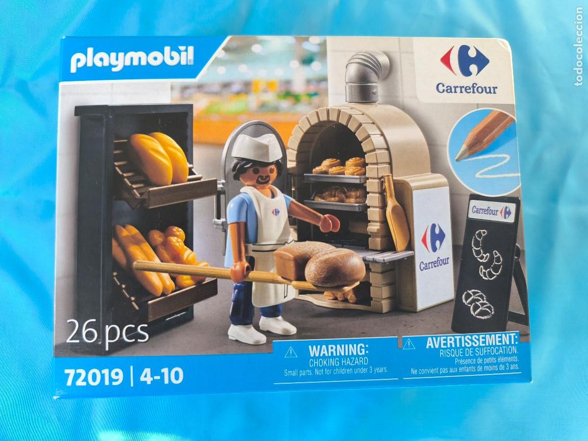 Playmobil: Playmobil referencia 72019 promocional exclusivo panader&iacute;a horno panadero supermercados Carrefour