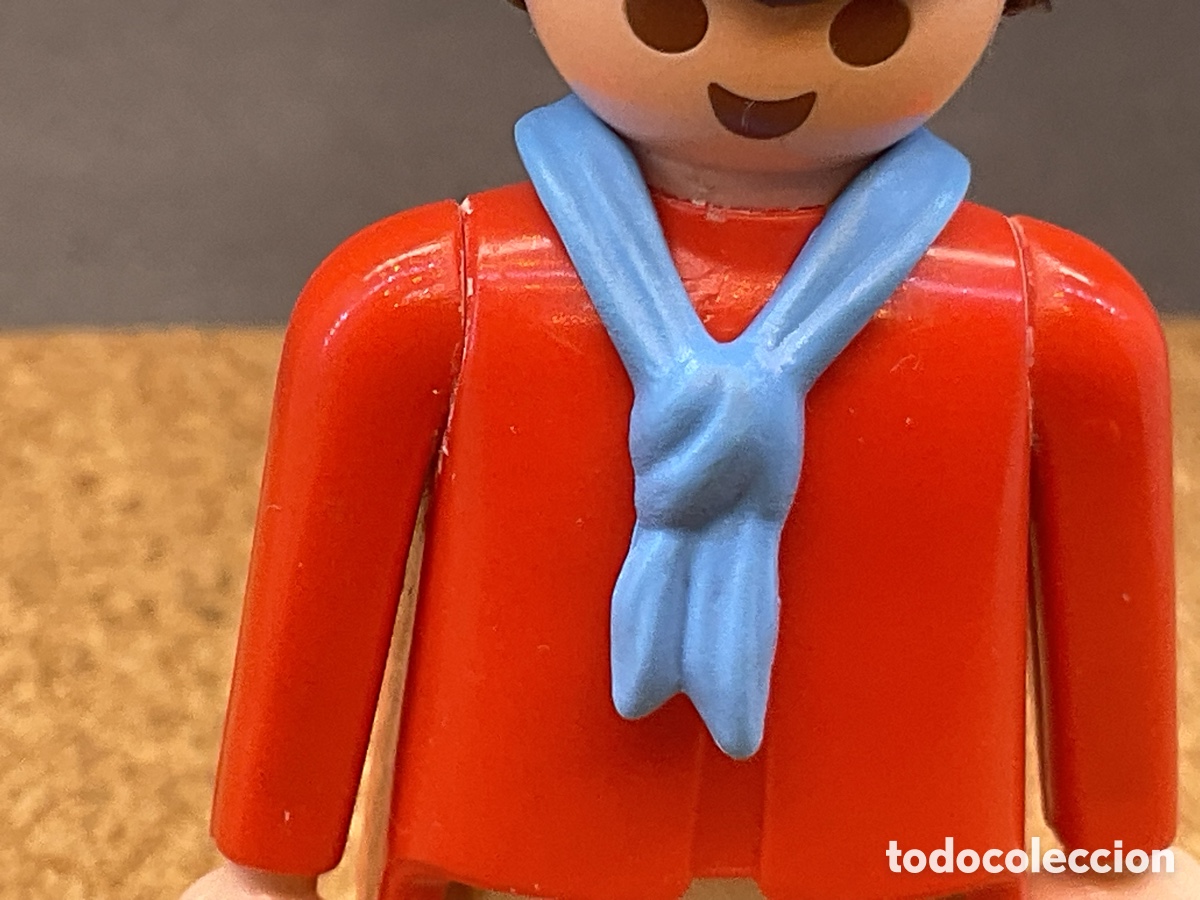 Playmobil: ACCESORIO PLAYMOBIL . PA&Ntilde;UELO CUELLO COLOR AZUL.