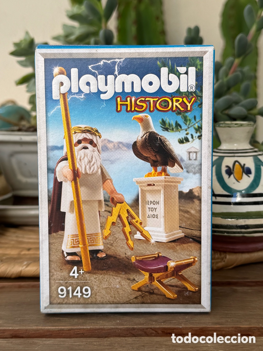 Playmobil: Playmobil History 9149 Zeus Figura griega