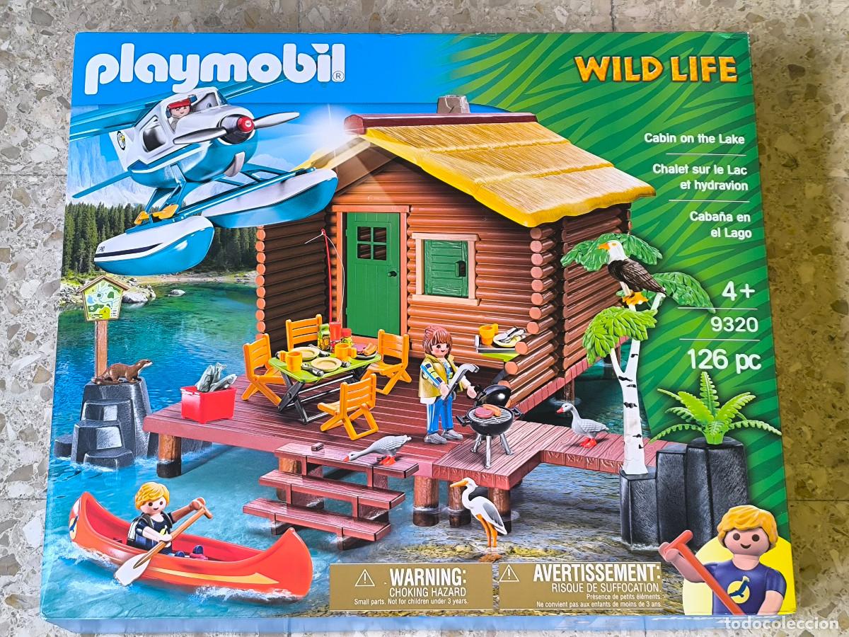 Playmobil: Playmobil referencia 9320 caba&ntilde;a del lago hidroavi&oacute;n edici&oacute;n USA nueva en caja sellada a estrenar