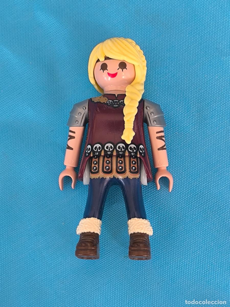 Playmobil: playmobil figura exclusiva chica vikinga como entrenar a tu drag&oacute;n (VER FOTOS)