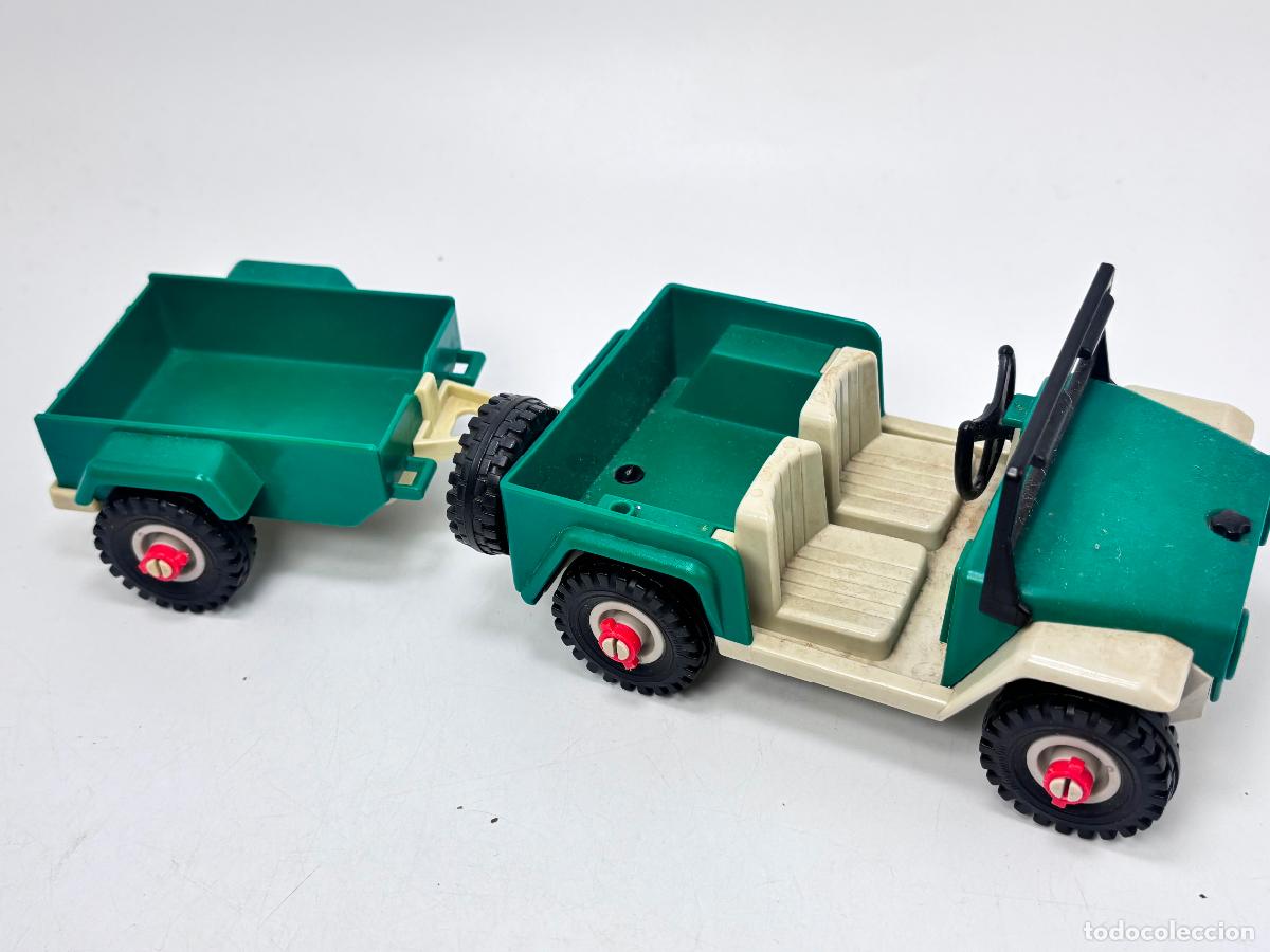 Playmobil: Playmobil 3532 jeep con remolque