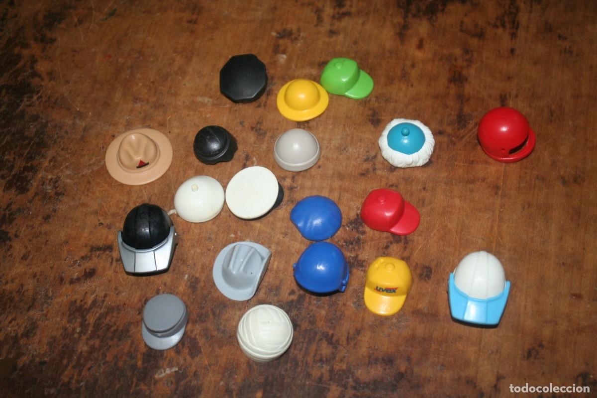 Playmobil: mu&ntilde;eco accesorios playmobil gorros PEDIDO MINIMO 5e no vendo suelto