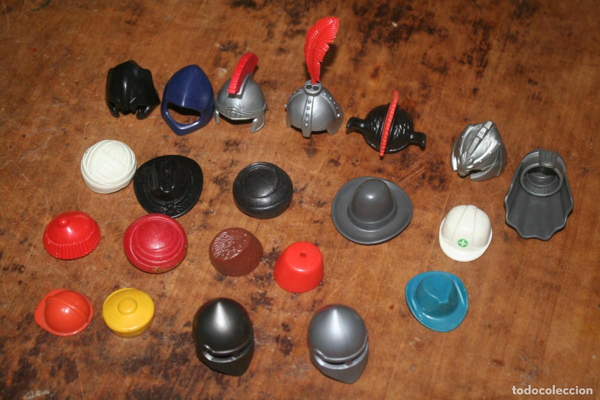 Playmobil: mu&ntilde;eco accesorios playmobil gorros PEDIDO MINIMO 5e no vendo suelto