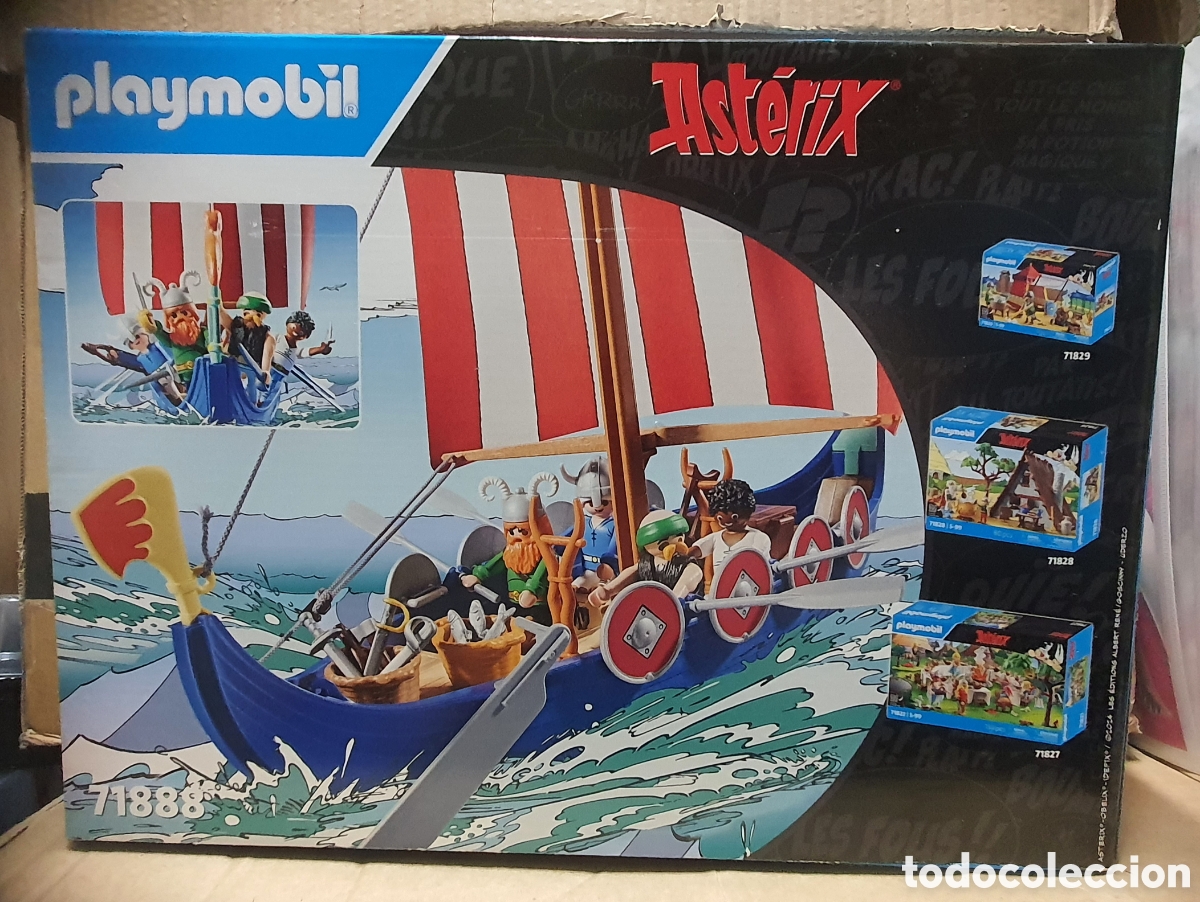 Playmobil: Caja playmobil Asterix serie 71888, totalmente nuevo sin abrir, 88 piezas