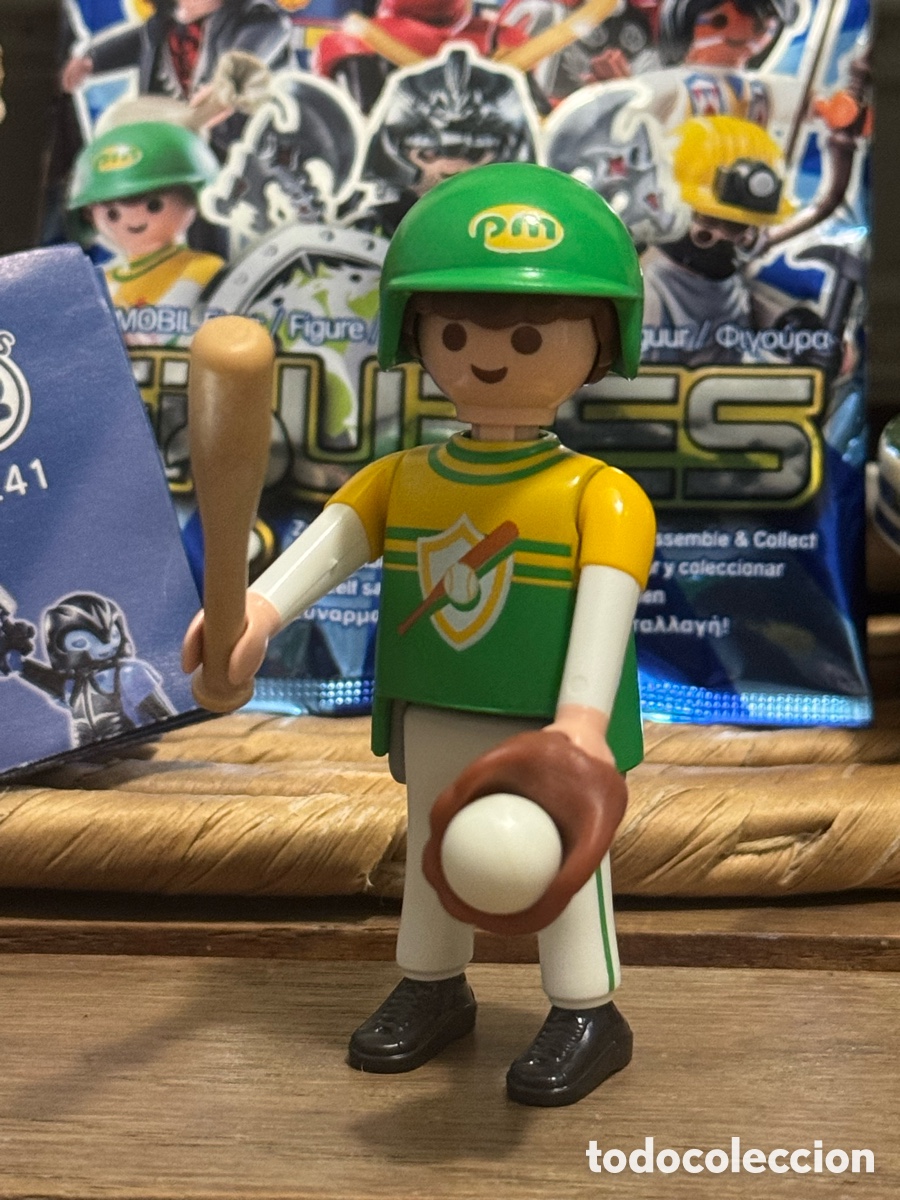 Playmobil: Playmobil Serie 12 Figuras - Jugador de B&eacute;isbol