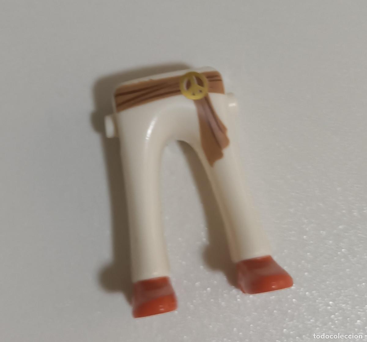 Playmobil: figura playmobil serie 30 pantalon de guitarrista hipy hippie hippy chanclas sandalias peace paz