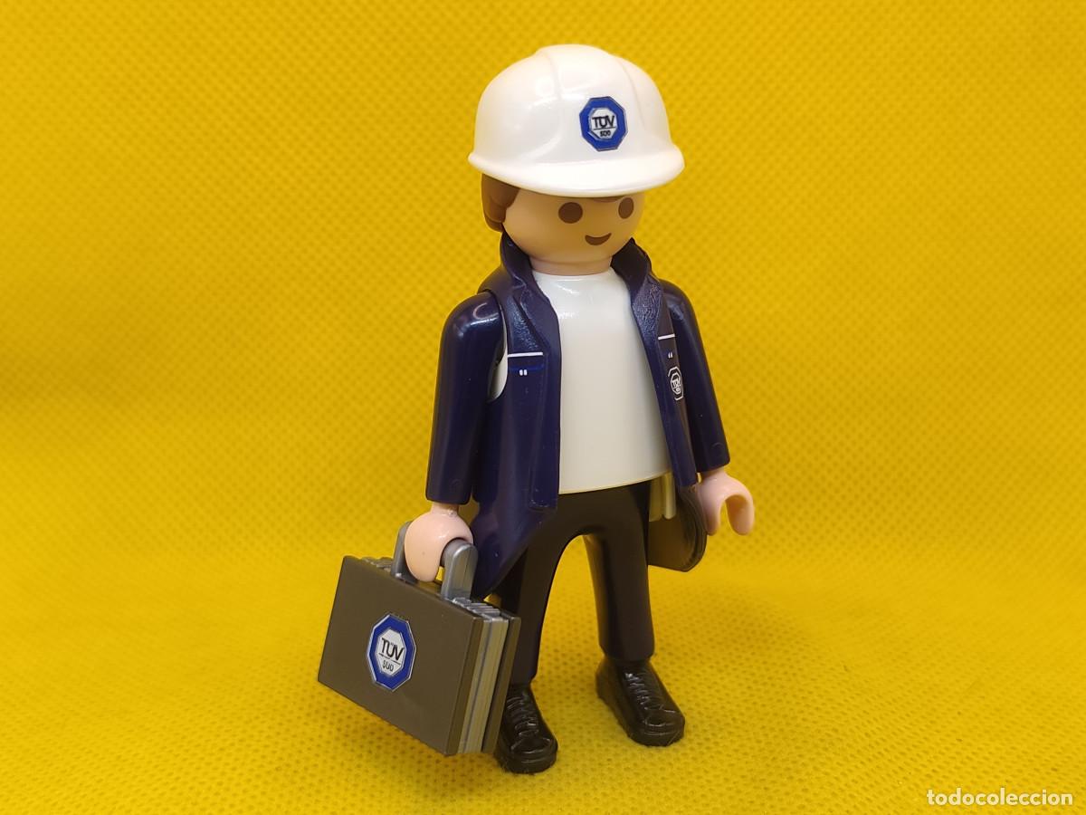 Playmobil: Playmobil Auditor industrial T&Uuml;V REF 5498 Exclusivo Promocional