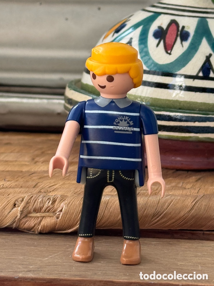 Playmobil: Figura Playmobil polo a rayas