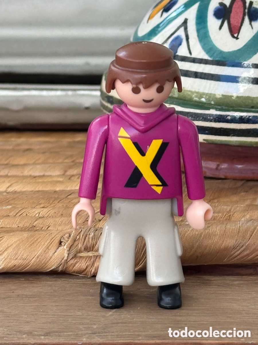 Playmobil: Playmobil Figura sudadera y pantalones snowboard