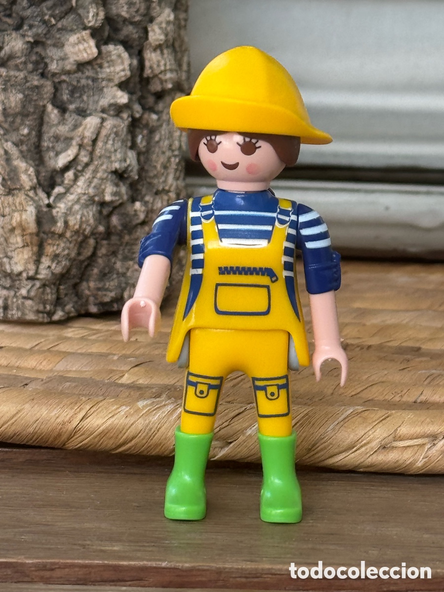Playmobil: Playmobil Figura Pescadora Pescador