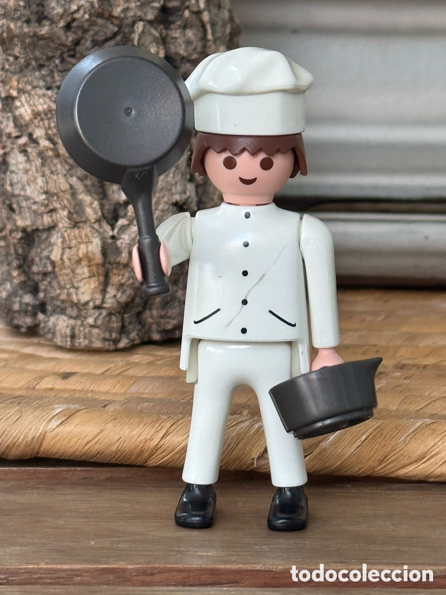 Playmobil: Playmobil Cocinero con Sart&eacute;n y Cazo