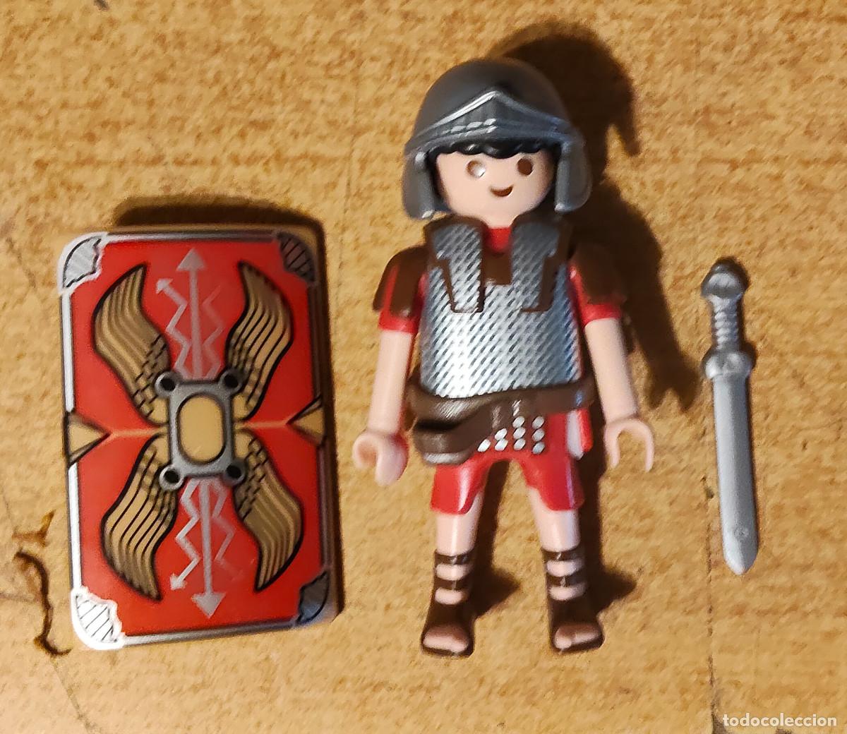 Playmobil: FIGURA DE PLAYMOBIL : ROMANO + espada + escudo