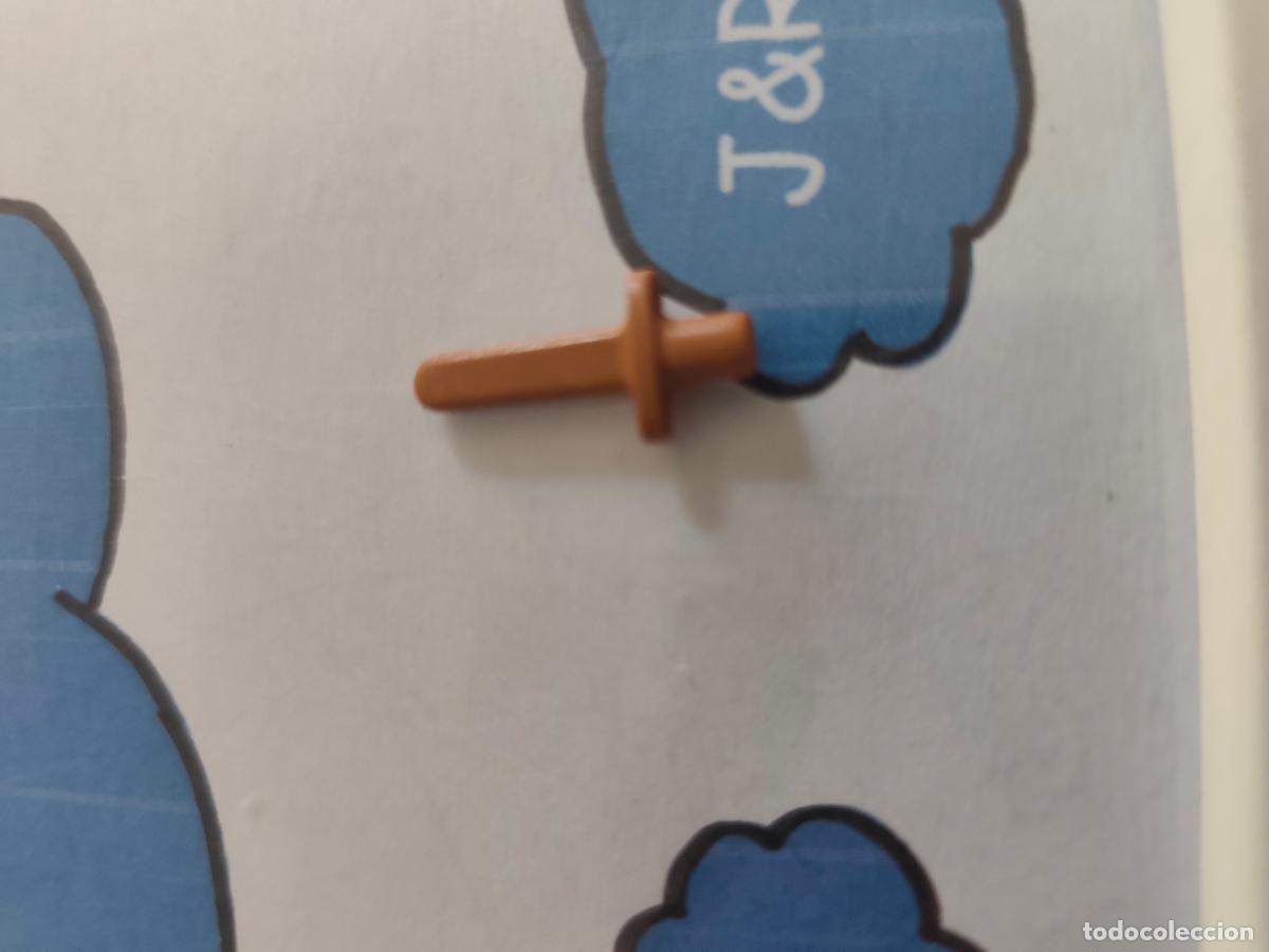 Playmobil: Playmobil repuesto pu&ntilde;al espada arma medieval