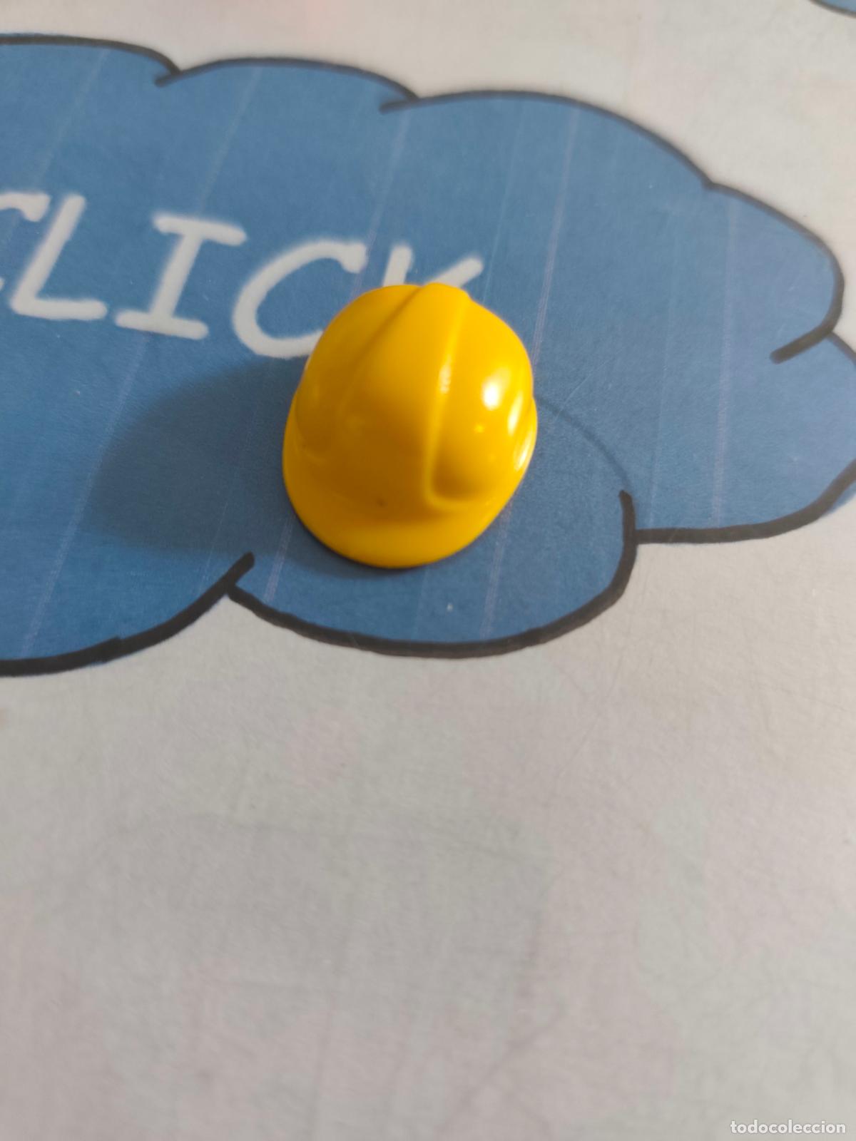 Playmobil: Playmobil repuesto casco amarillo