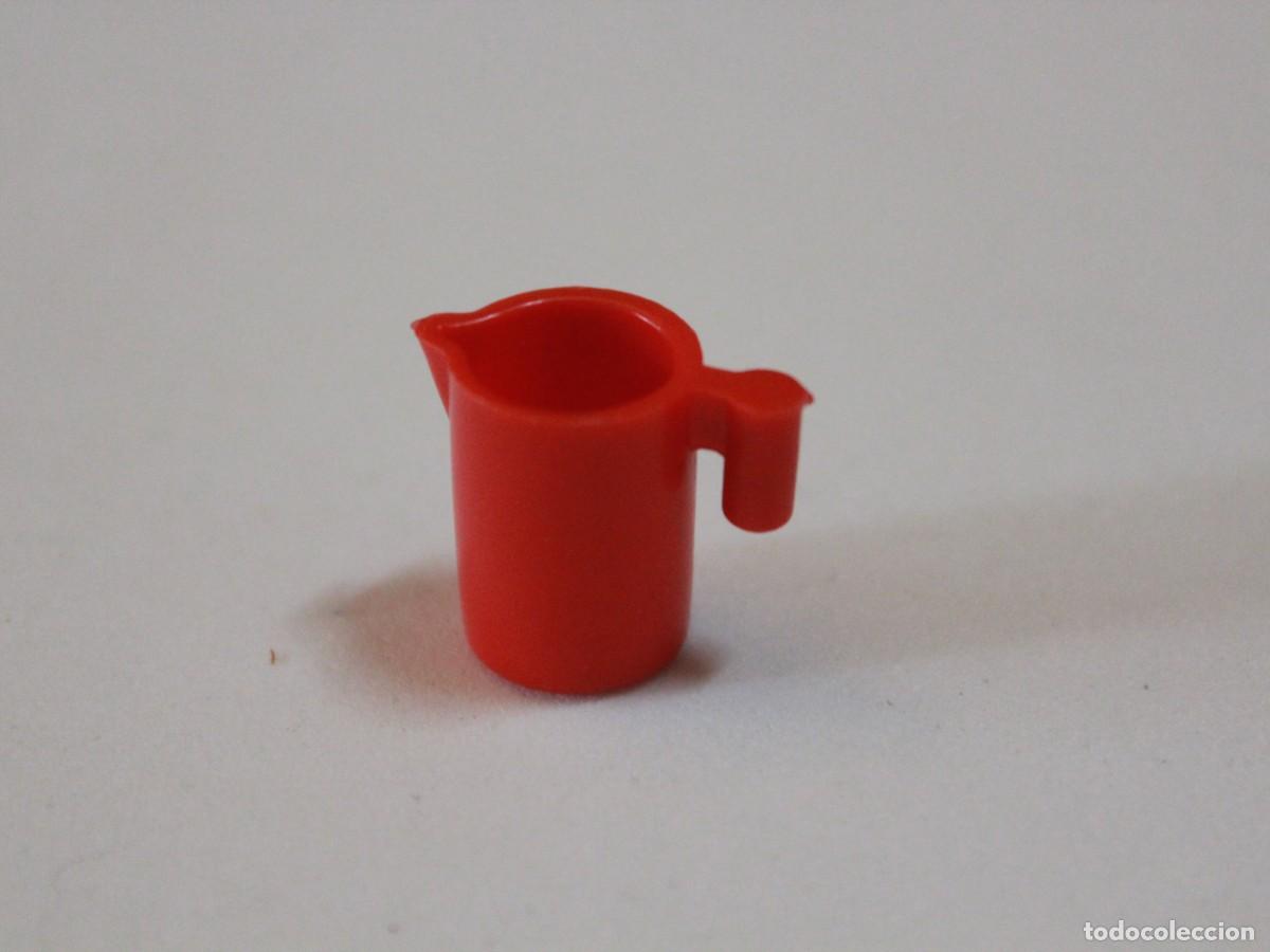 Playmobil: Playmobil jarra roja accesorio cocina cafeter&iacute;a restaurante