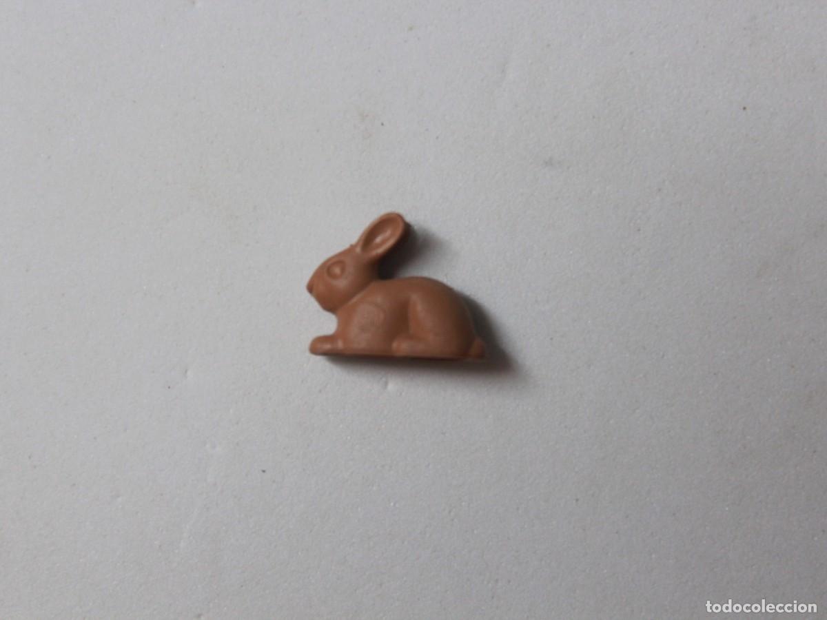 Playmobil: Accesorio playmobil conejo marr&oacute;n claro tumbado animal granja campo