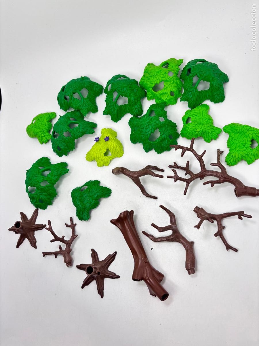 Playmobil: Playmobil lote rama &aacute;rbol bosque