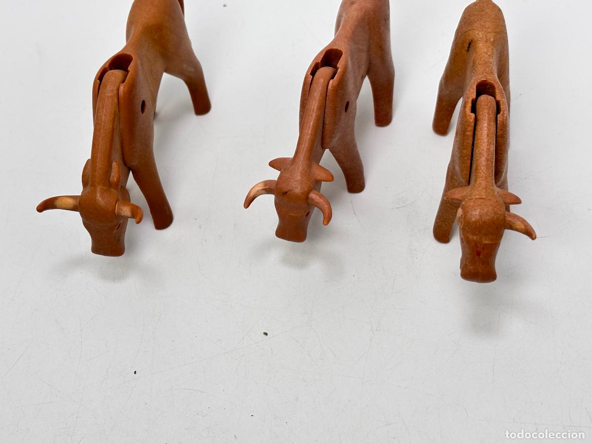 Playmobil: Playmobil lote vaca toro defecto cuervos - Foto 5