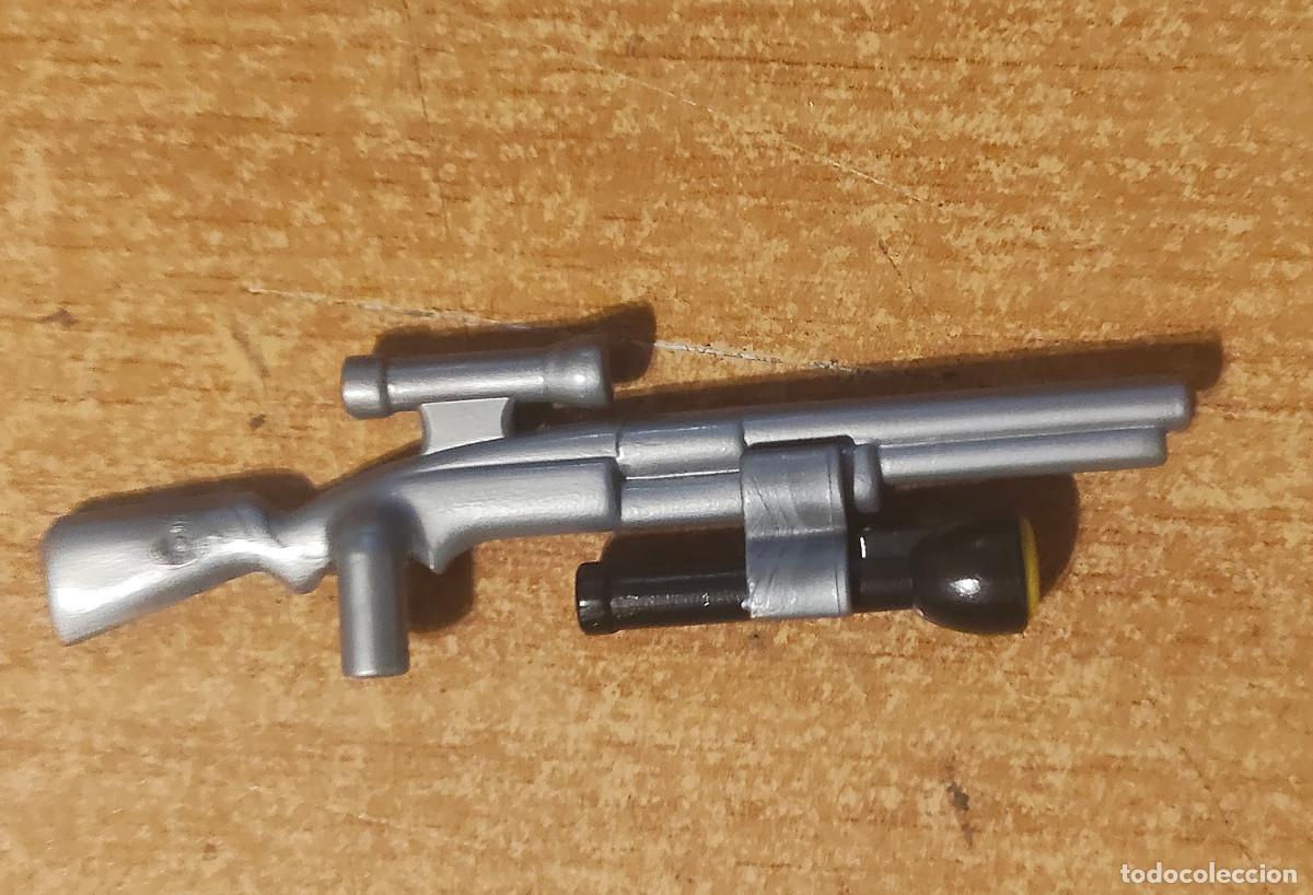 Playmobil: playmobil arma-rifle-fusil de asalto con linterna, polic&iacute;a, caza, ladrones, safari, comisar&iacute;a, city