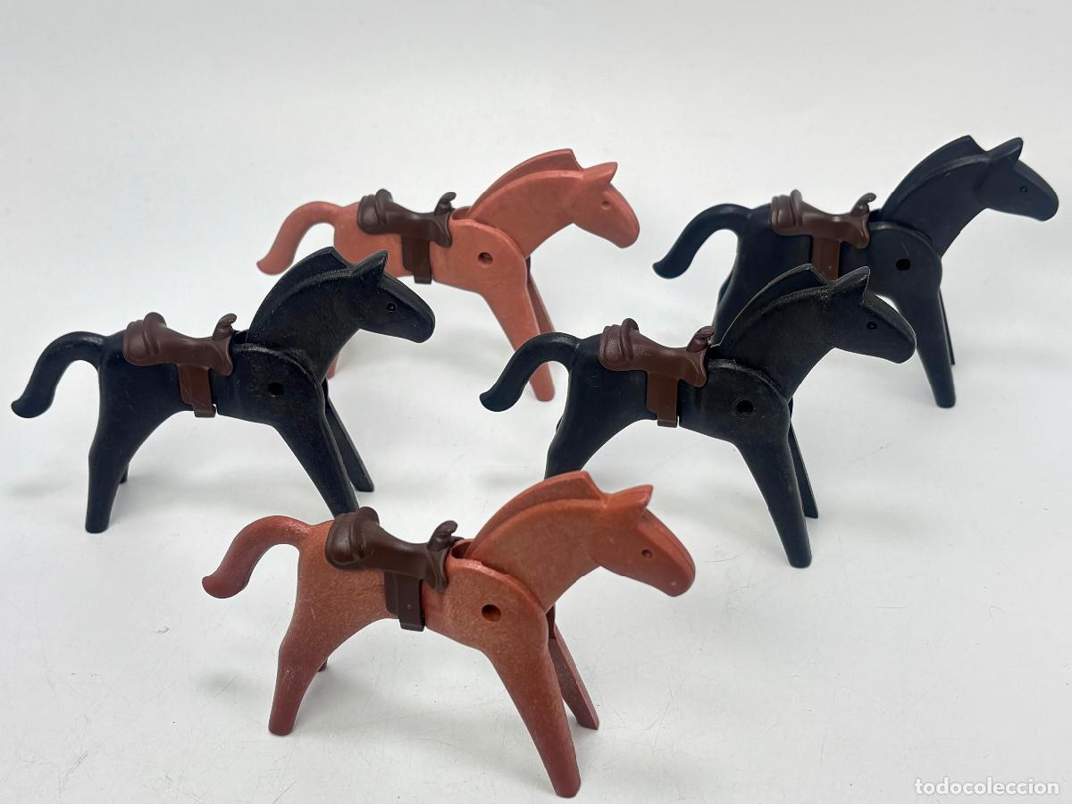 Playmobil: Playmobil lote caballo con silla de montar de soldado