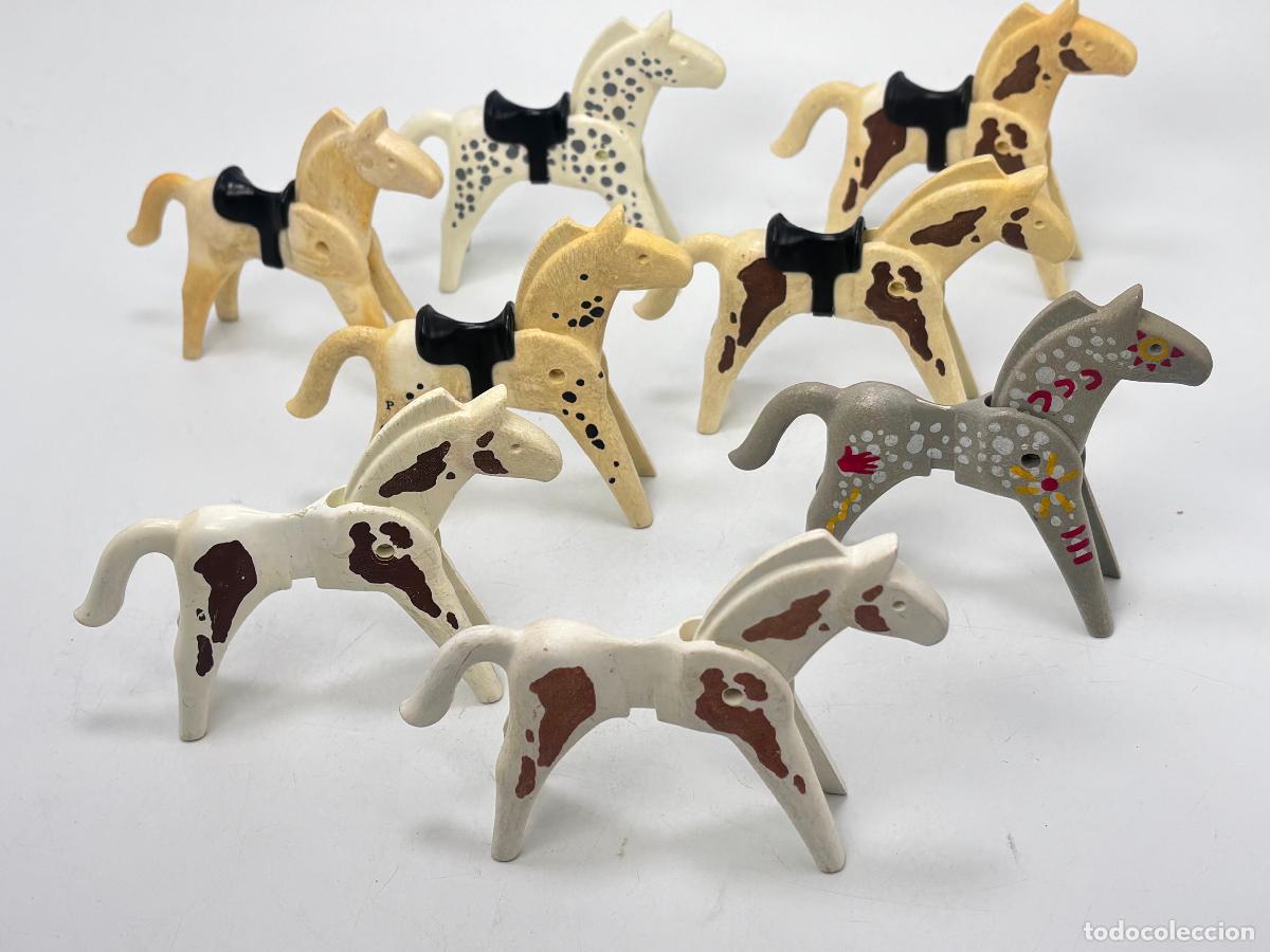 Playmobil: Playmobil lote caballo con silla de montar