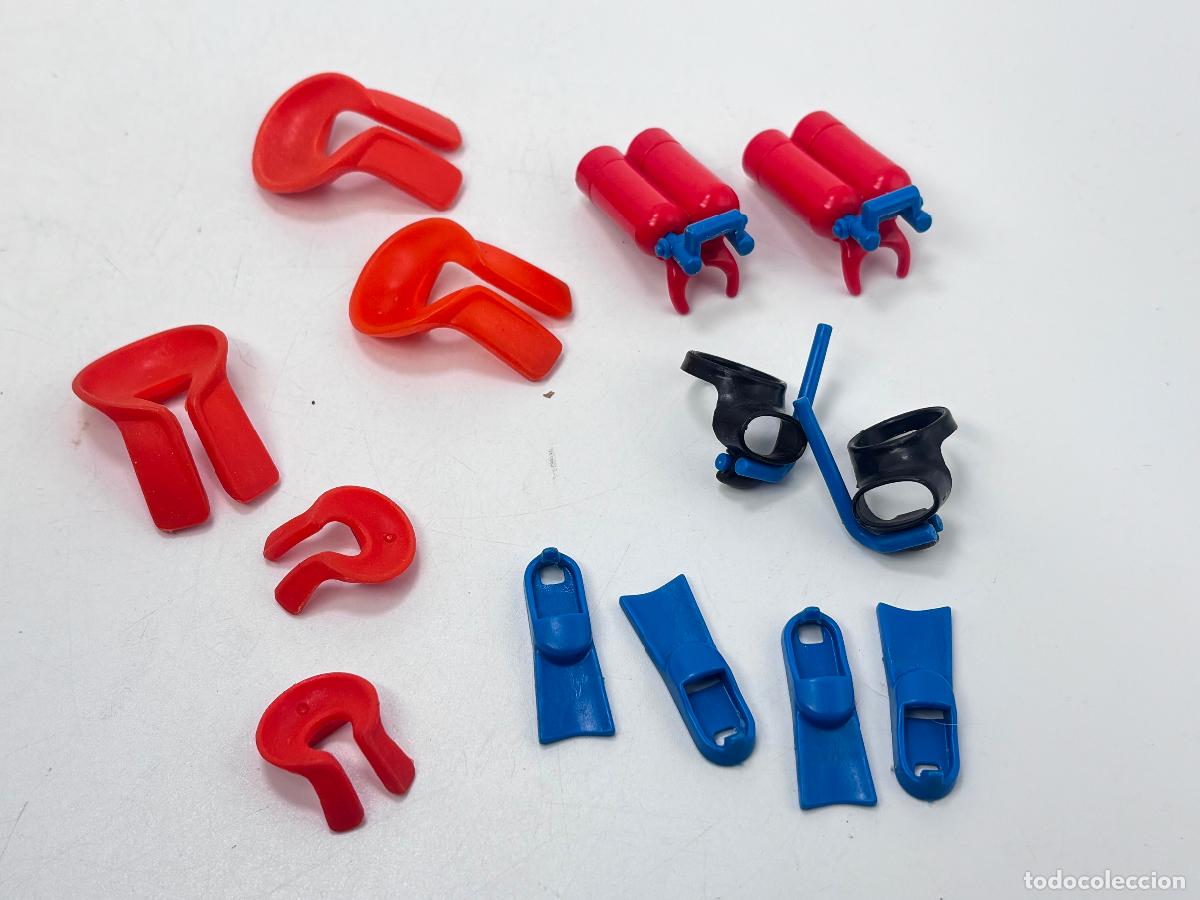 Playmobil: Playmobil lote chaleco botella aleta y mascarilla buzo
