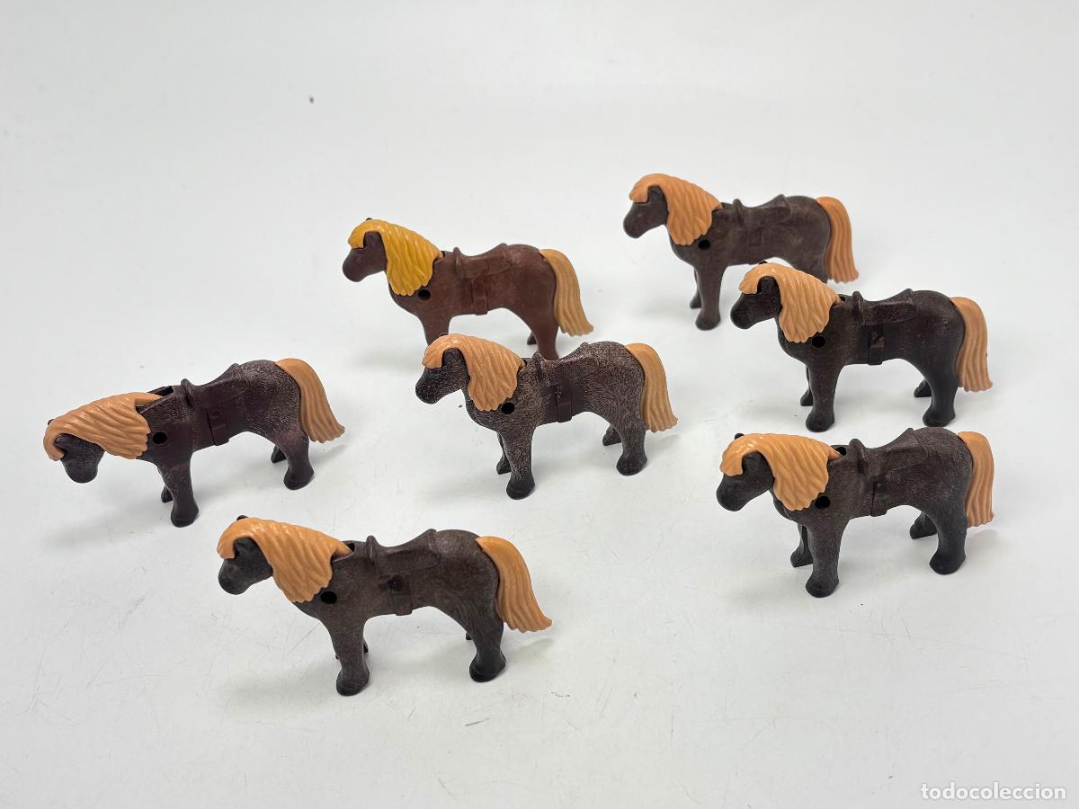 Playmobil: Playmobil lote poni marr&oacute;n - Foto 1