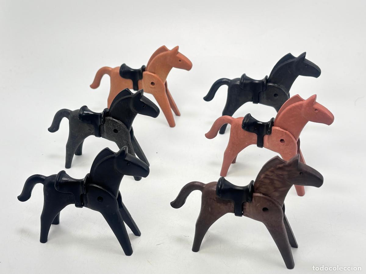Playmobil: Playmobil lote caballo con silla de montar