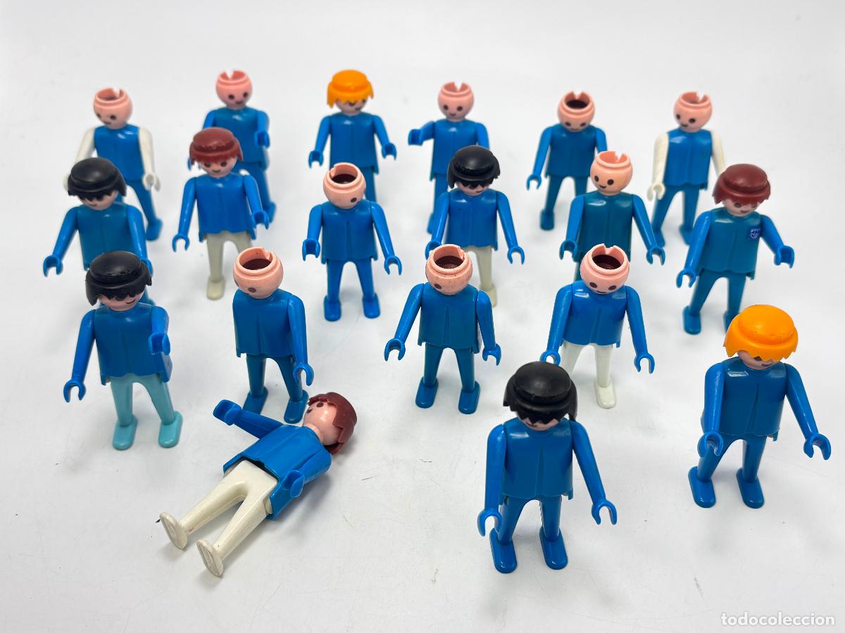 Playmobil: Playmobil lote figura azul