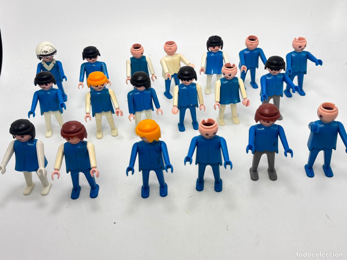 Playmobil: Playmobil lote figura azul