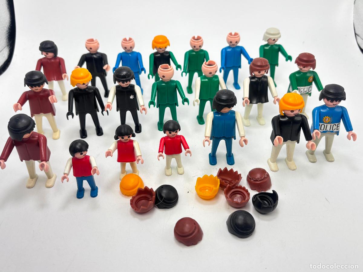 Playmobil: Playmobil lote figura surdido color
