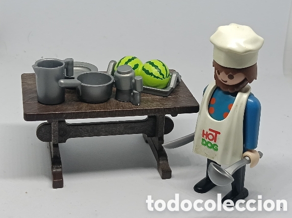 Playmobil: Playmobil Set Cocinero Chef