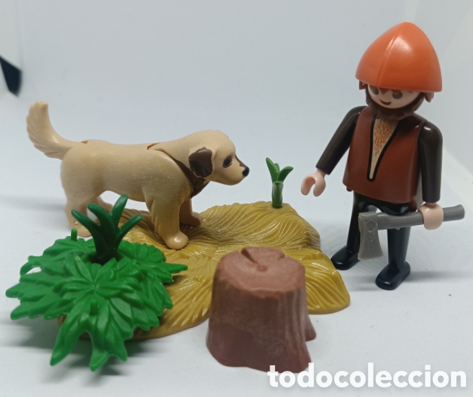 Playmobil: Playmobil Le&ntilde;ador con Perro Bel&eacute;n
