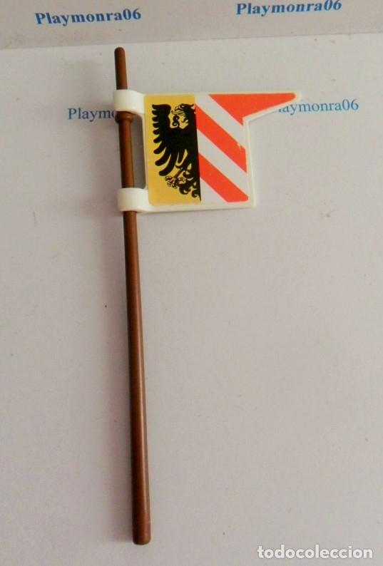 Playmobil: PLAYMOBIL P004 BANDERA ESTANDARTE MEDIEVAL CON AGUILA 1&ordf; EPOCA