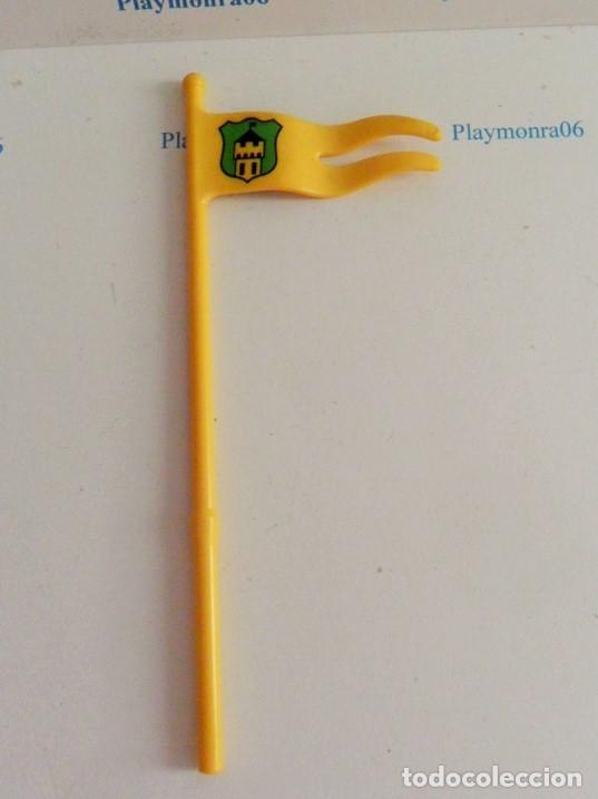 Playmobil: PLAYMOBIL P004 BANDERA ESTANDARTE BANDERIN MEDIEVAL AMARILLO TORRE MASTIL AMARILLO